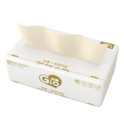 quality 顔クリーニング 390pcs 柔らかい赤ちゃんバンブーティッシュ 3層 使い捨て口と手用 factory